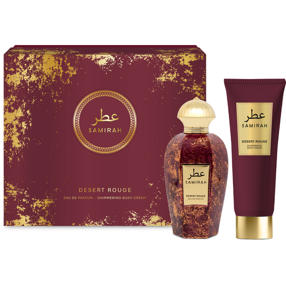 SAMIRAH DESERT ROUGE COFANETTO EDP 100 ML + SHIMMERING BODY LOTION 100 ML