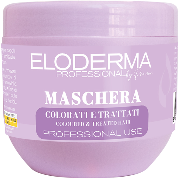 ELODERMA PROFESSIONAL BY PROVIVE MASCHERA CAPELLI COLORATI E TRATTATI 500 ML 