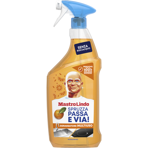MASTRO LINDO SGRASSATORE MULTIUSO MANDARINO 800 ML