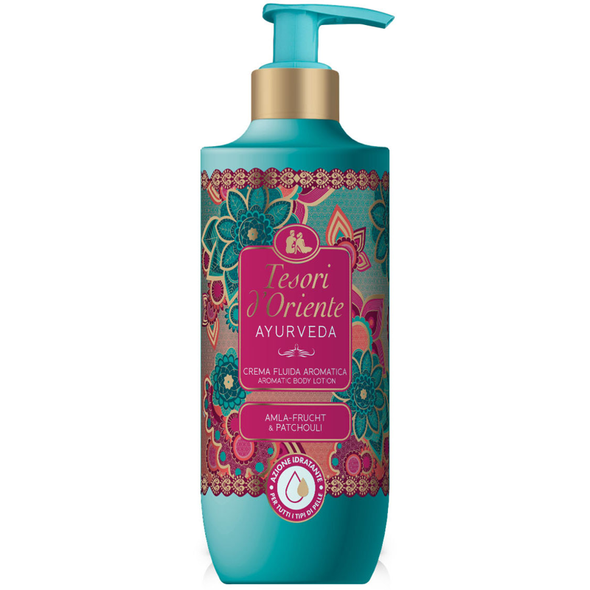TESORI D'ORIENTE CREMA FLUIDA AROMATICA CORPO AYURVEDA 400 ML 