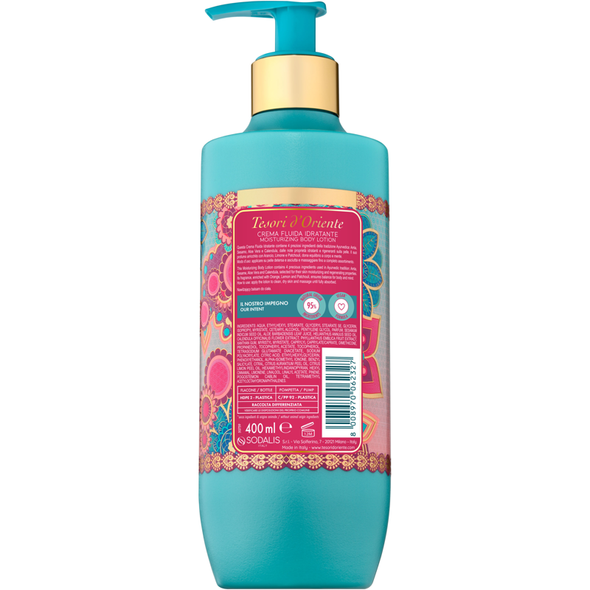 TESORI D'ORIENTE CREMA FLUIDA AROMATICA CORPO AYURVEDA 400 ML 