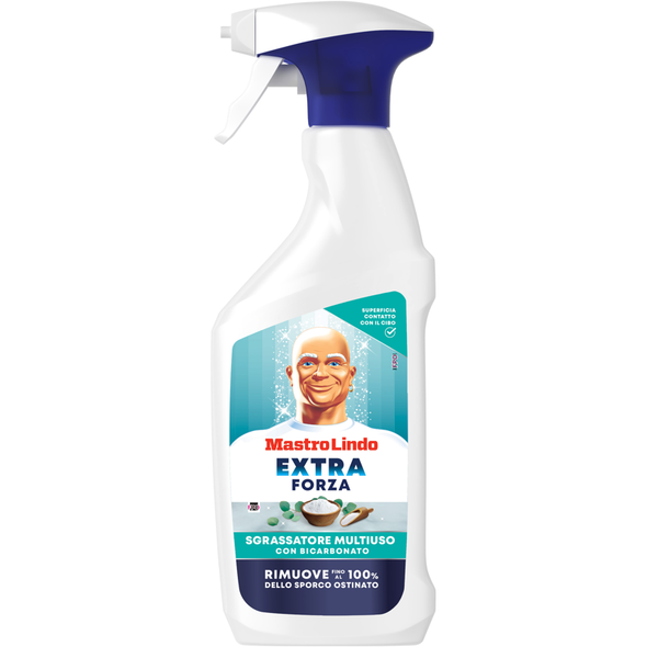 MASTRO LINDO SGRASSATORE MULTIUSO EXTRA FORZA CON BICARBONATO 800 ML