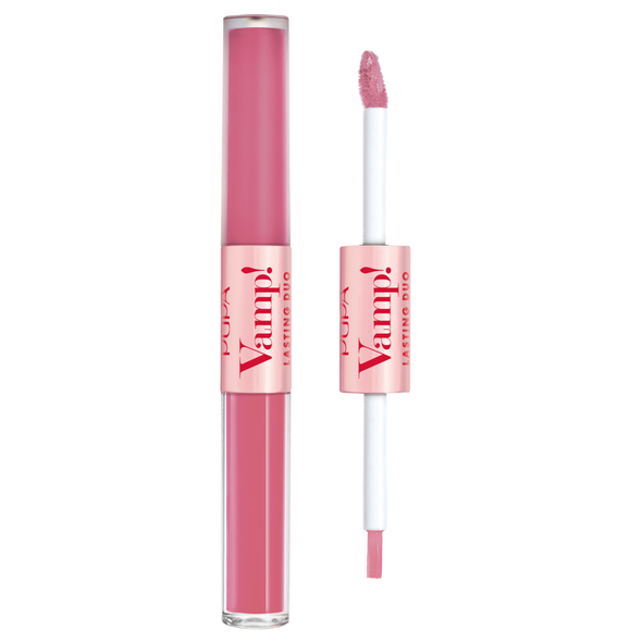 PUPA VAMP! LASTING DUO ROSSETTO LIQUIDO E GLOSS N.03 EVERLASTING PEONY