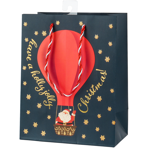 TRI COASTAL NATALE SACCHETTO REGALO PICCOLO FIGURA PALLONCINO 