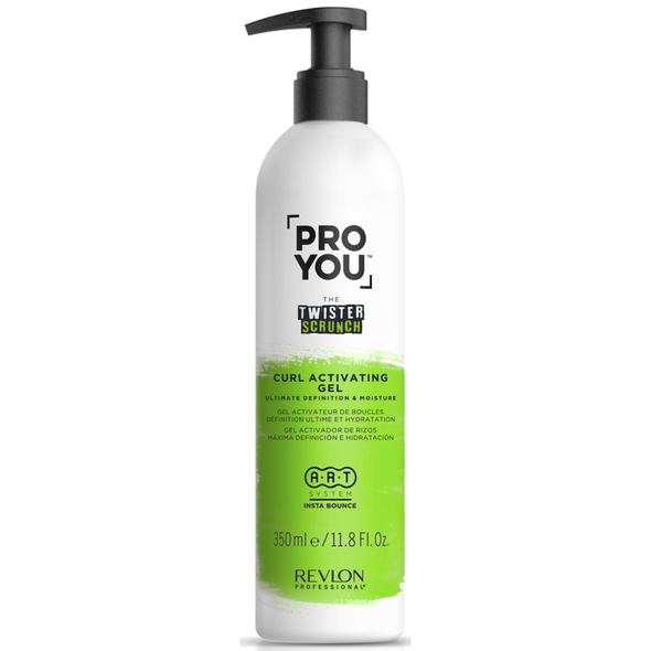 REVLON PROFESSIONAL PROYOU TWISTER SCRUNCH GEL ATTIVATORE CAPELLI RICCI 350 ML