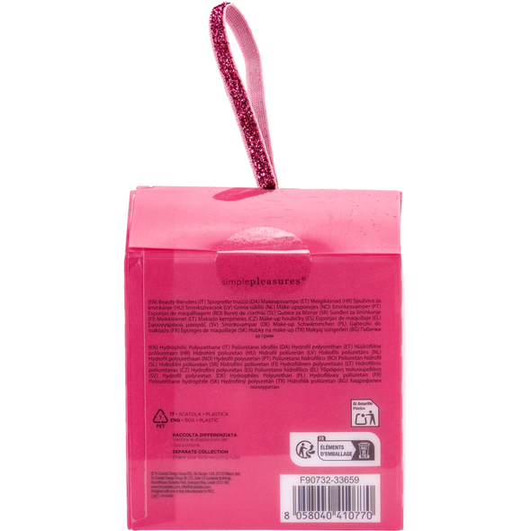 TRI COASTAL NATALE COSMETIC PUFF SET TOPOLINO 