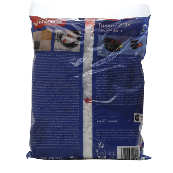 VILEDA TURBO REFILL MICROFIBRE 2in1     