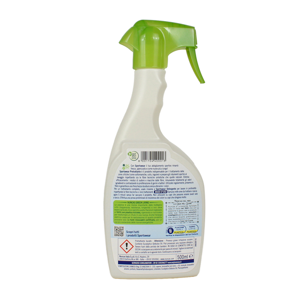 NUNCAS SPORTS WEAR PRETRATTANTE ANTIODORE 500 ML