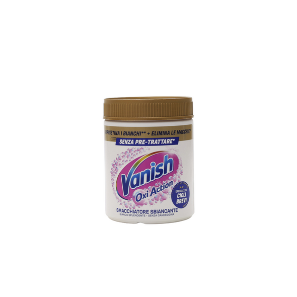 VANISH SMACCHIATORE OXI ACTION POLVERE BIANCO SPLENDENTE 500 GRAMMI