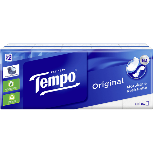 TEMPO FAZZOLETTI 10x9 CLASSICI             