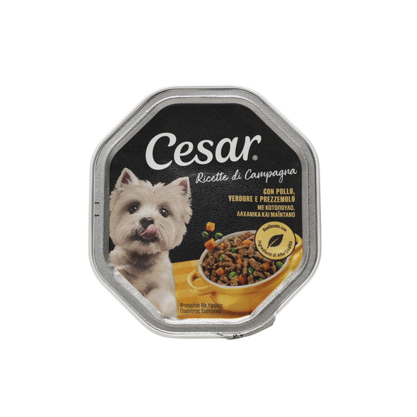 CESAR POLLO & MISTO DI VEDURE VASCHETTA 150g