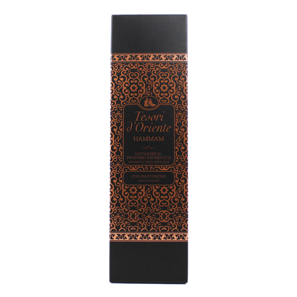 TESORI D'ORIENTE DIFFUSORE AMBIENTE DI PROFUMO CON BASTONCINI HAMMAM 200 ML