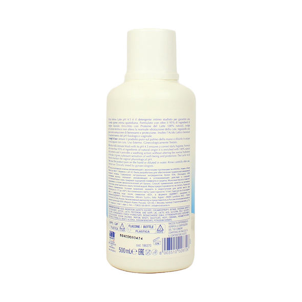 NIDRA DETERGENTE INTIMO LATTE pH4,5 LENITIVO IDRATANTE 500 ML