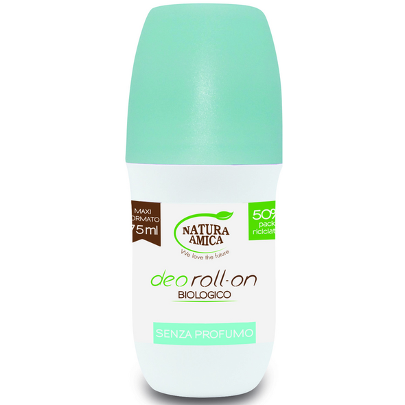 NATURA AMICA DEODORANTE ROLL-ON SENZA PROFUMO 75 ML  