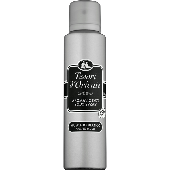TESORI D'ORIENTE DEODORANTE SPRAY 48 ORE MUSCHIO BIANCO 150 ML
