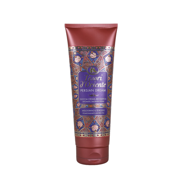 TESORI D'ORIENTE DOCCIA CREMA AROMATICA PERSIAN DREAM MELOGRANO & TE' ROSSO 250 ML