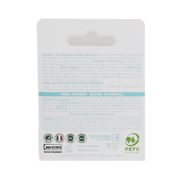 EQUILIBRA ALOE STICK LABBRA PROTETTIVO-LENITIVO 5,5 ML      