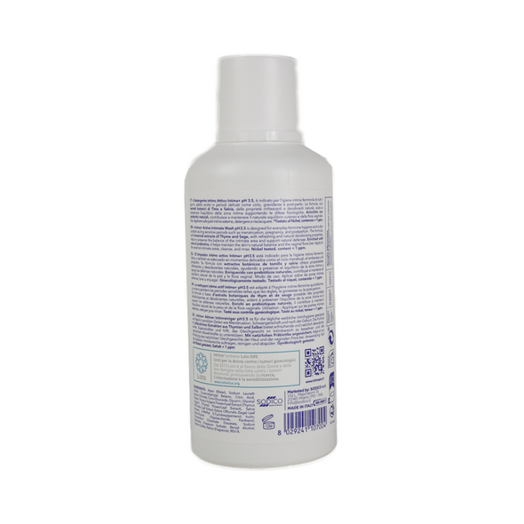 INTIMA+ DETERGENTE INTIMO PH 3,5 NICHEL FREE 500 ML AZZURRO