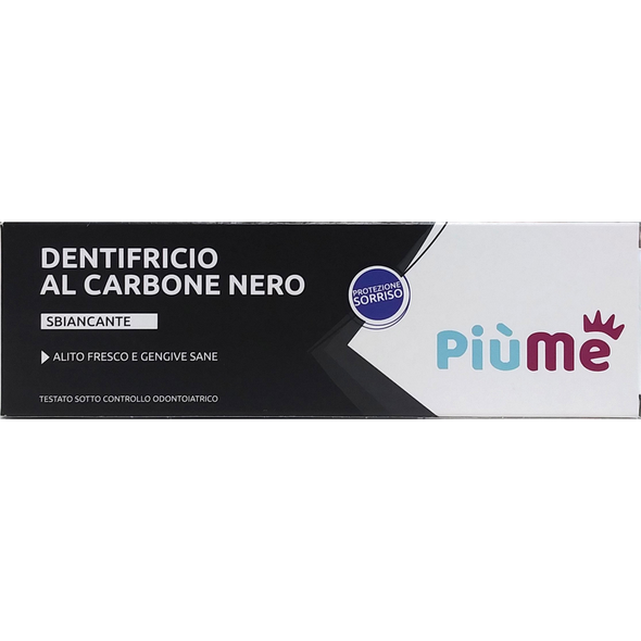 PIUME DENTIFRICIO AL CARBONE NERO SBIANCANTE 75 ML