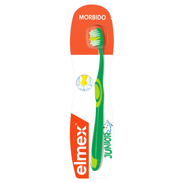 ELMEX SPAZZOLINO JUNIOR, BIMBI, BAMBINI, 6-12 ANNI, MORBIDO