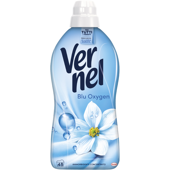 VERNEL AMMORBIDENTE CONCENTRATO BLU OXYGEN 48 LAVAGGI 1056 ML 
