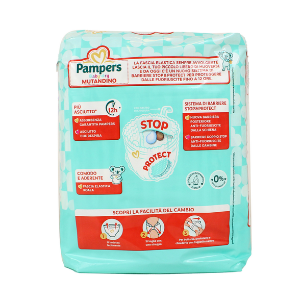 PAMPERS PANNOLINI BABY DRY MUTANDINO 4 MAXI 16 PZ 8-15 KG