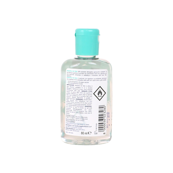 AMUCHINA GEL ALOE IDRATANTE DISINFETTANTE MANI 80 ML.