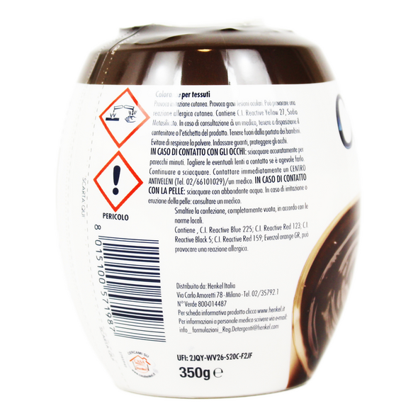 COLORERIA ITALIANA MARRONE CIOCCOLATO COLORANTE PER TESSUTI