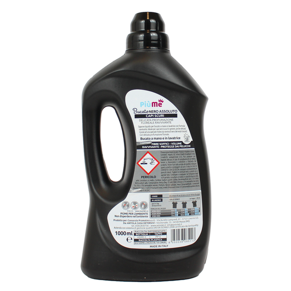PIUME CAPI SCURI BUCATO A MANO E LAVATRICE 13 LAVAGGI 1000 ML