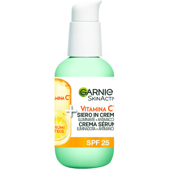 GARNIER SKIN ACTIVE SIERO IN CREMA VITAMINA C ILLUMINANTE ANTIMACCHIA SPF25 50 ML 