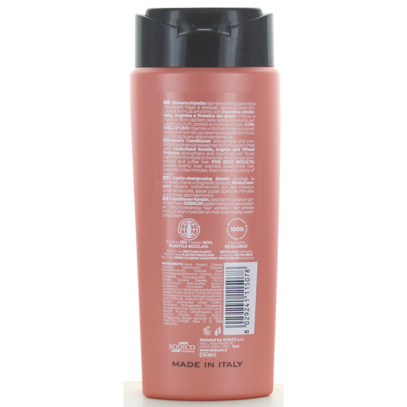 VITALCARE KERATIN  CONDITIONER CAPELLI FRAGILI E STRESSATI 250 ML