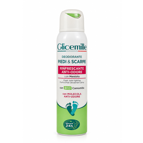 GLICEMILLE DEODORANTE SPRAY PIEDI & SCARPE RINFRESCANTE ANTI-ODORE 150 ML