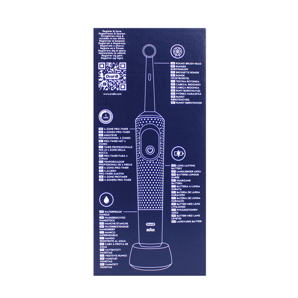 ORAL B SPAZZOLINO ELETTRICO VITALITY PRO BLACK