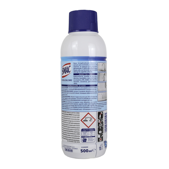SMAC SCIOGLICALCARE IGIENIZZANTE 500 ML.GEL          