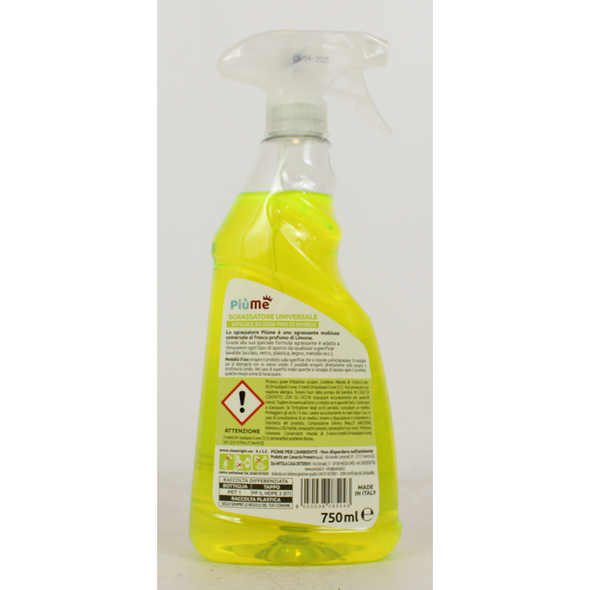 PIUME SGRASSATORE LIMONE TRIGGER 750 ML