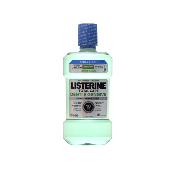 LISTERINE COLLUTORIO DIFESA DENTIeGENGIVE GUSTO DELICATO MENTA DELICATA ZERO ALCOL 500 ML