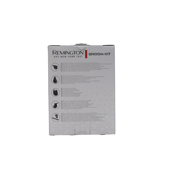 REMINGTON GROOM KIT - RASOIO RICARICABILE - ACCESSORI - BASE DI APPOGGIO