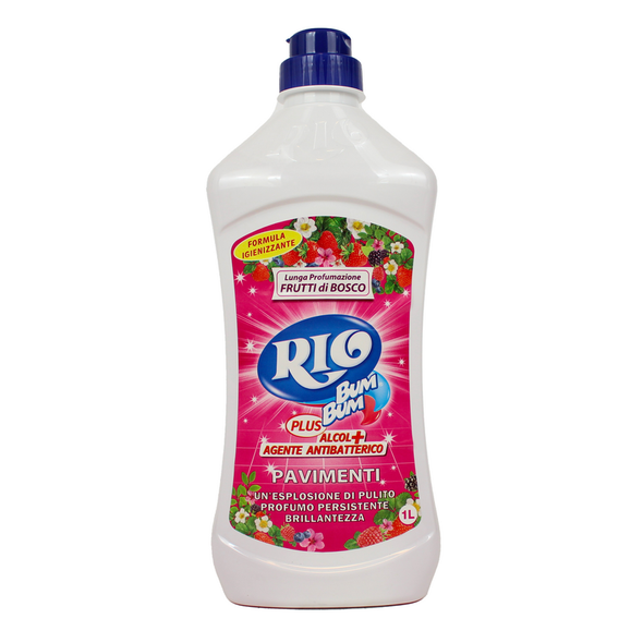 RIO BUM BUM PLUS DETERGENTE PAVIMENTI IGIENIZZANTE FRUTTI DI BOSCO 1 LT