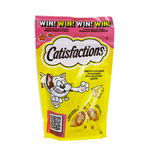 CATISFACTIONS FORMAGGIO BUSTA 60 GRAMMI