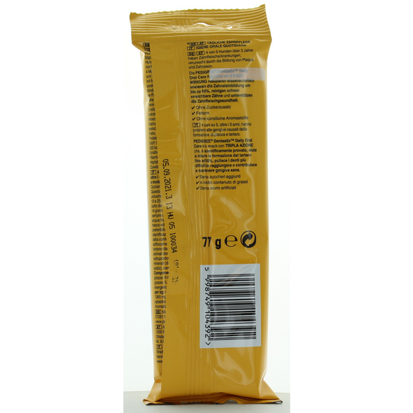 PEDIGREE DENTASTIX DOG MEDIUM 10-25 KG STICK 3 PEZZI