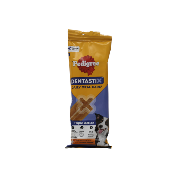 PEDIGREE DENTASTIX DOG MEDIUM 10-25 KG STICK 3 PEZZI