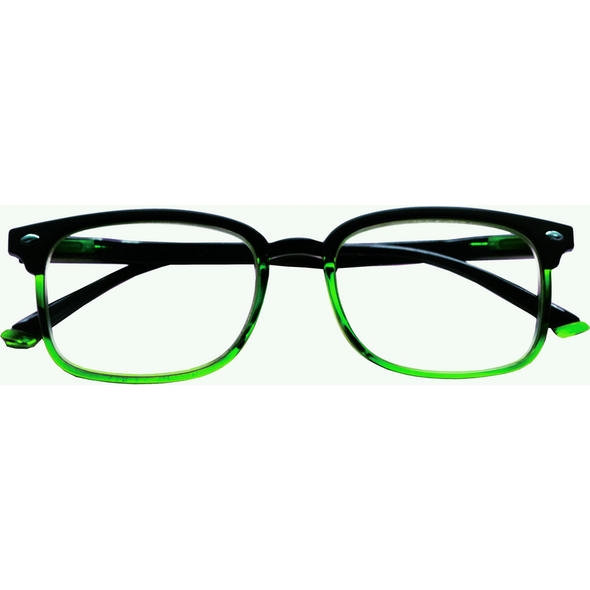 CHARRO NERO-VERDE +2,00 OCCHIALI LETTURA HAWAII