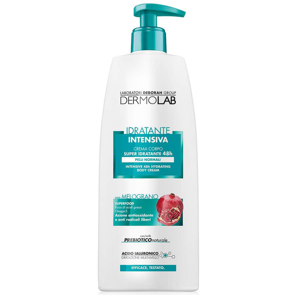 DERMOLAB CORPO CREMA IDRATANTE INTENSIVA CON MELOGRANO PELLI NORMALI FLACONE 400 ML