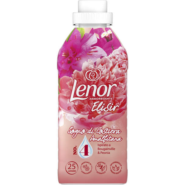 LENOR AMMORBIDENTE CONCENTRATO ELISIR SONO DI COSTIERA AMALFITANA 25 LAVAGGI  - PiùMe