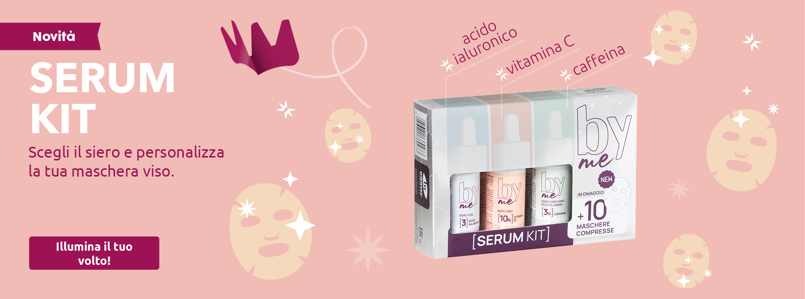 Prova il serum kit BYME