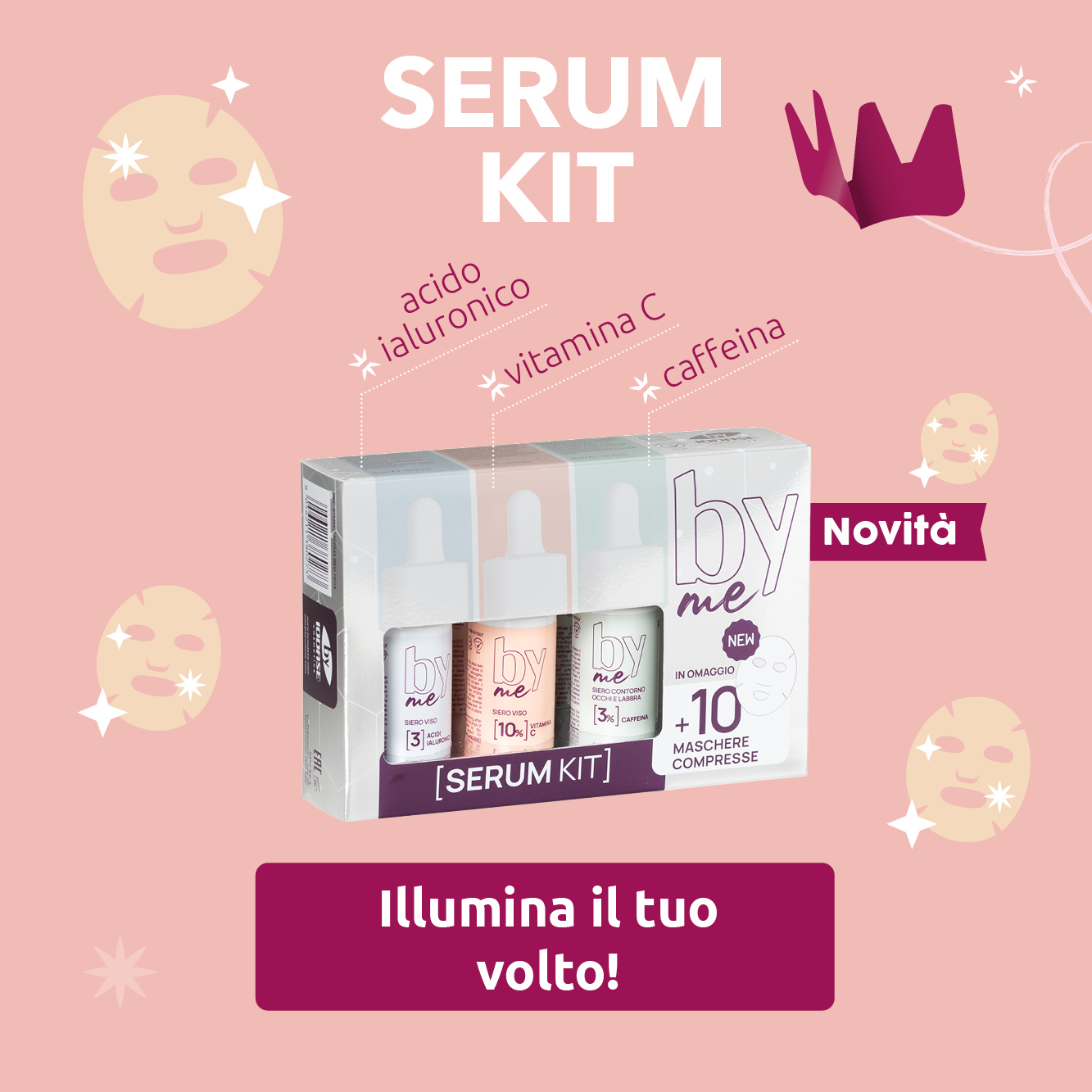 Prova il serum kit BYME