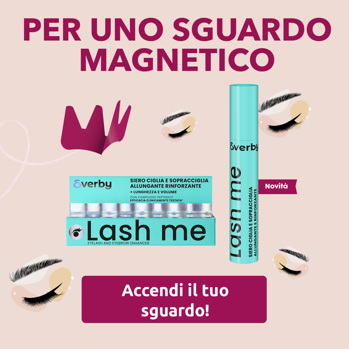 Scopri il nuovo siero lash me