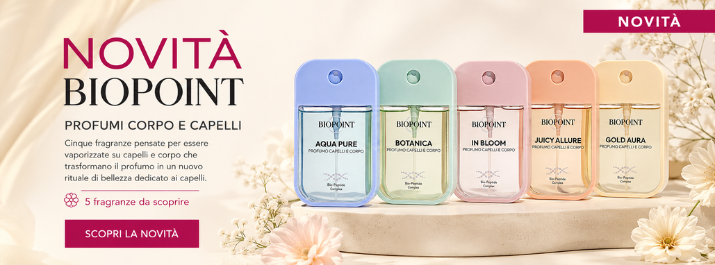 Novità Biopoint: acque profumate