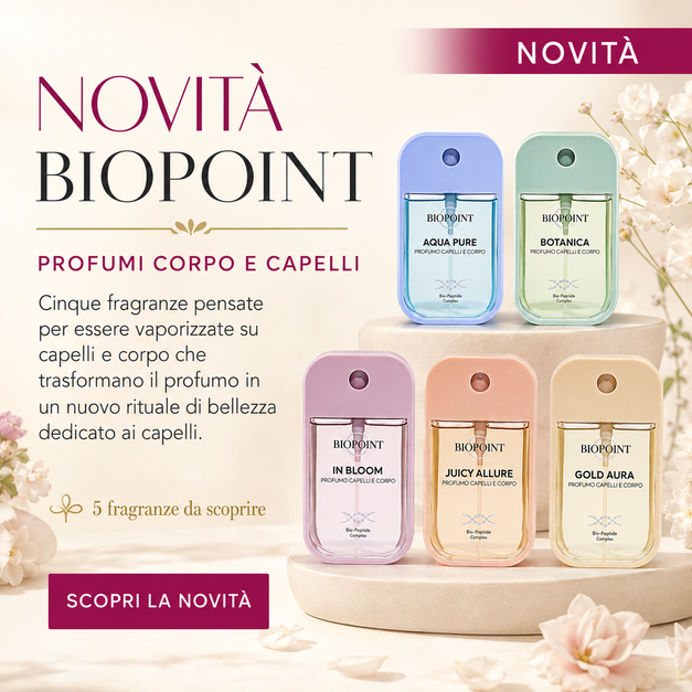 Novità Biopoint: acque profumate