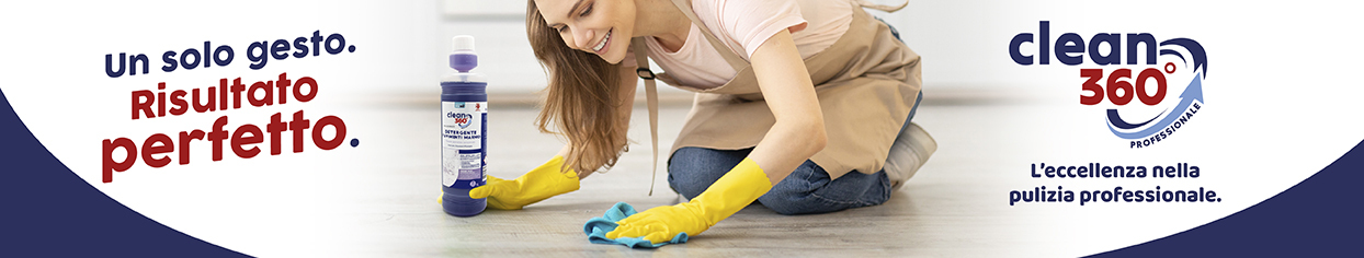 Clean 360: un solo gesto, pulito perfetto